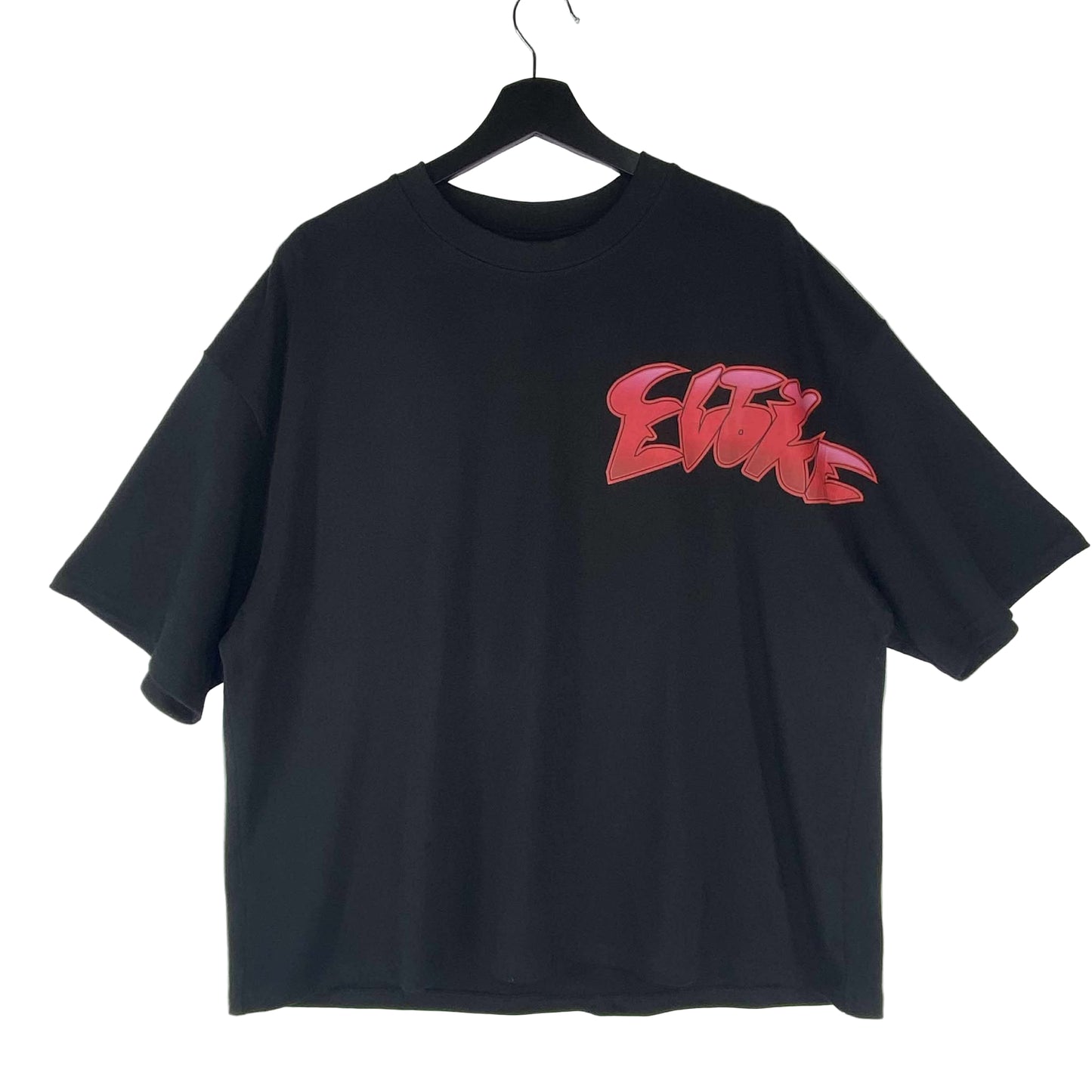 CityEvoke Logo Tee – Black (Premium Streetwear Edition) - Front