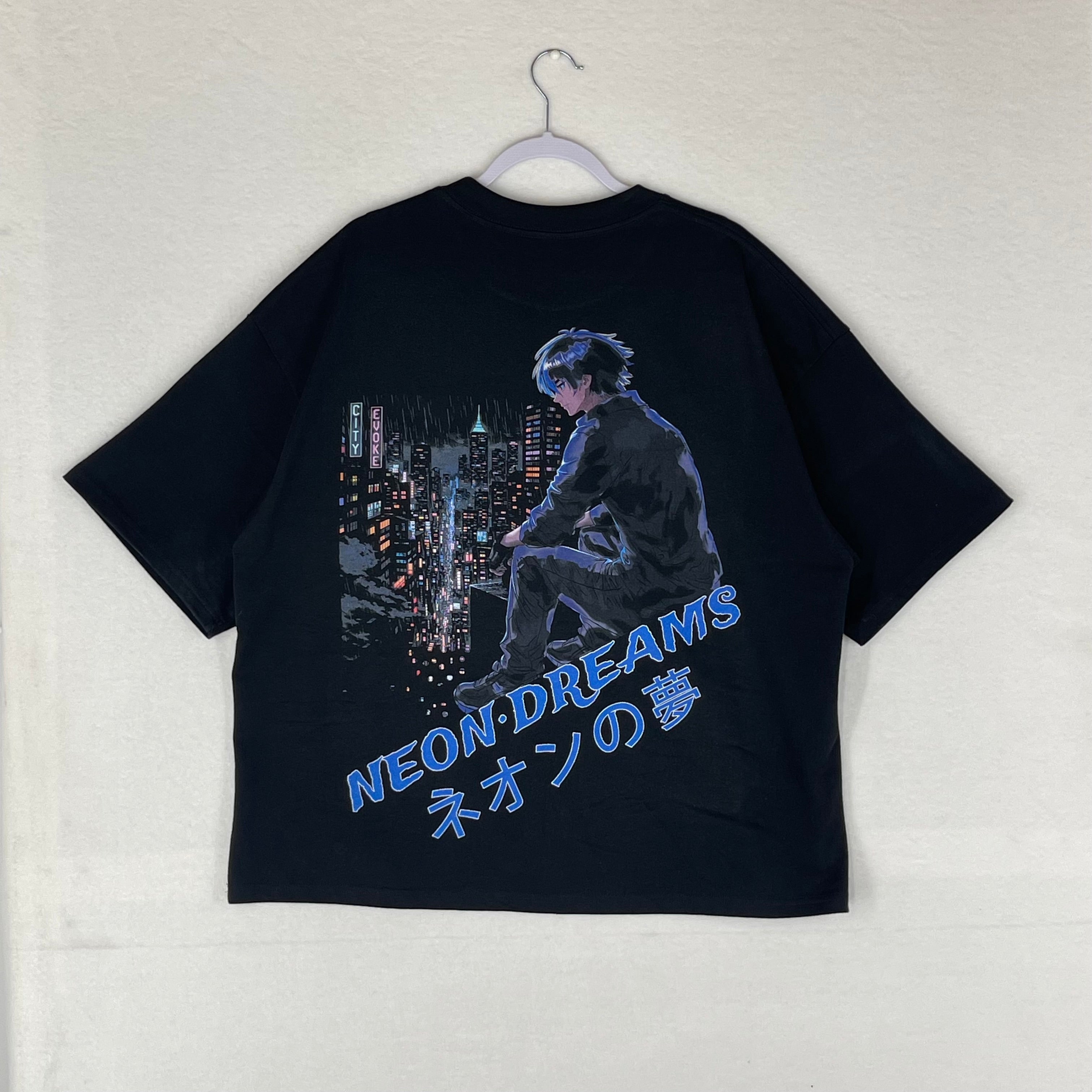 Neon Dreams: Hiro Tee | Anime Streetwear T-Shirt Australia