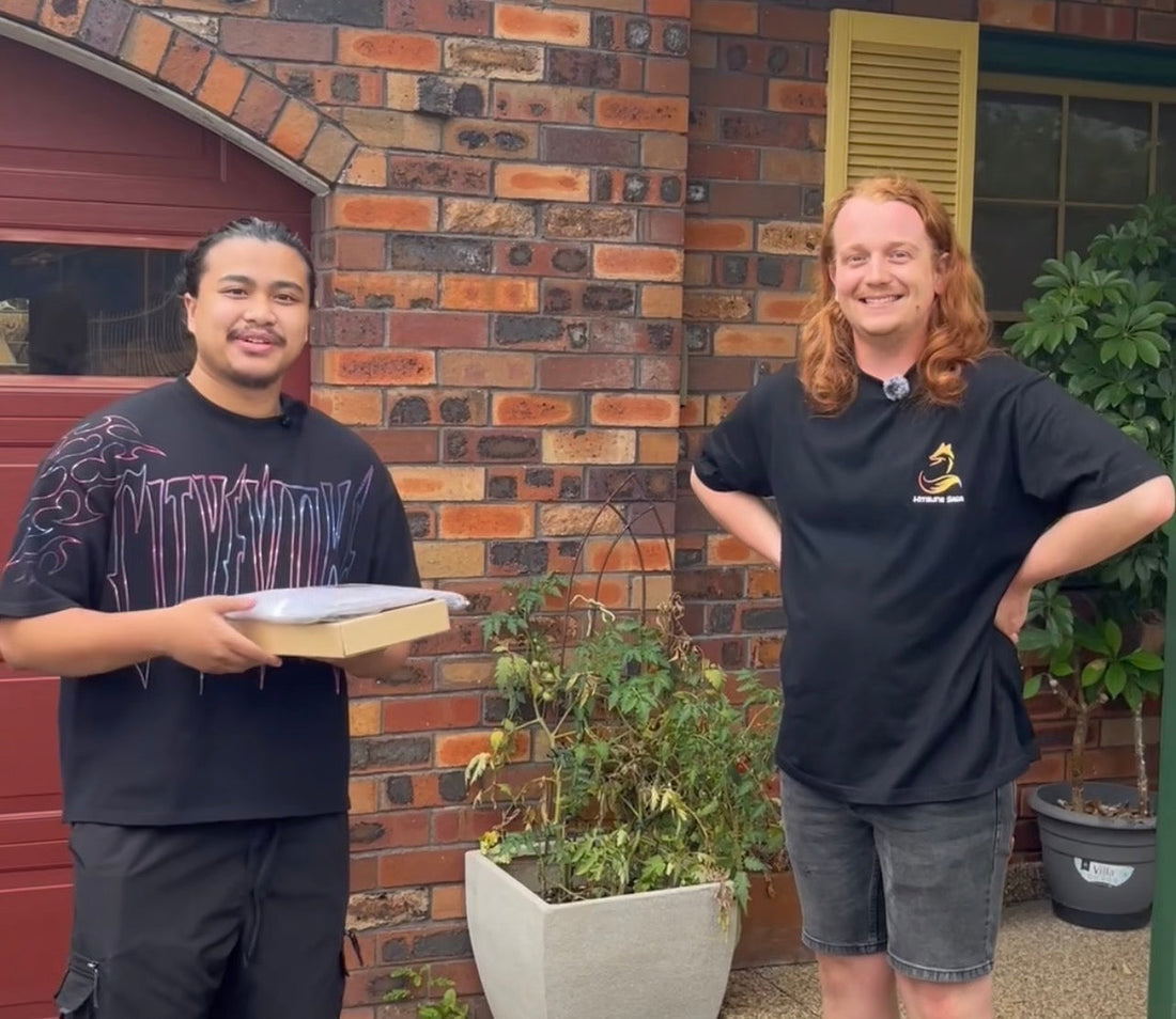 Meeting Lincon at his home to personally deliver his orders