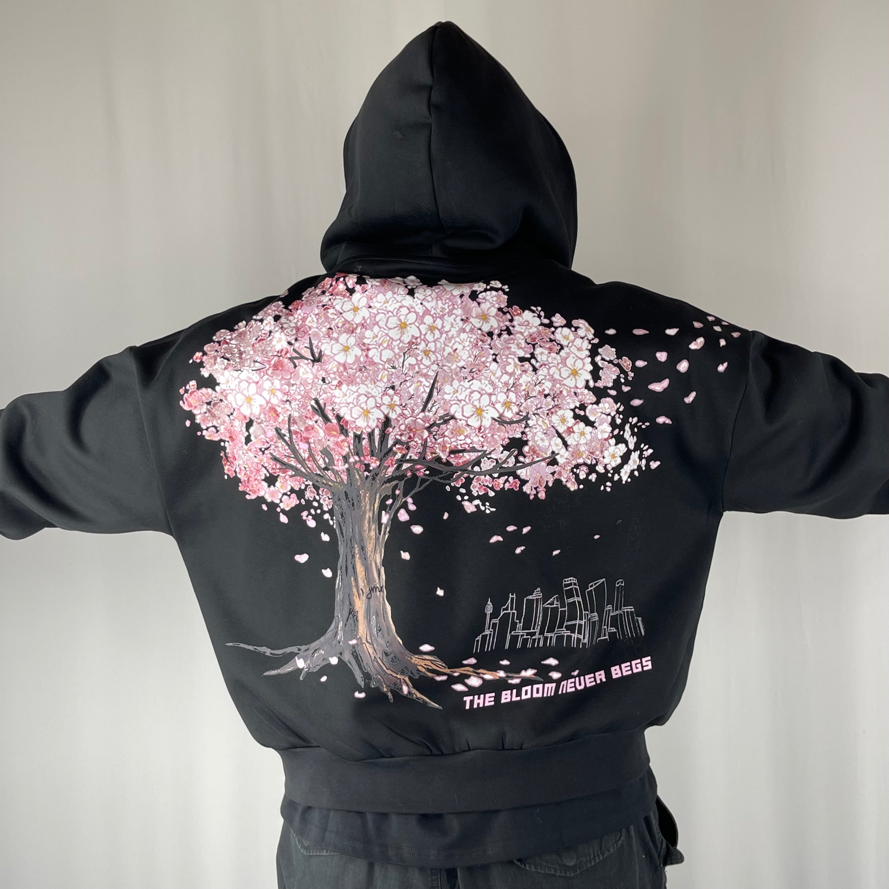 The Bloom Never Begs (Zip-Up Hoodie)