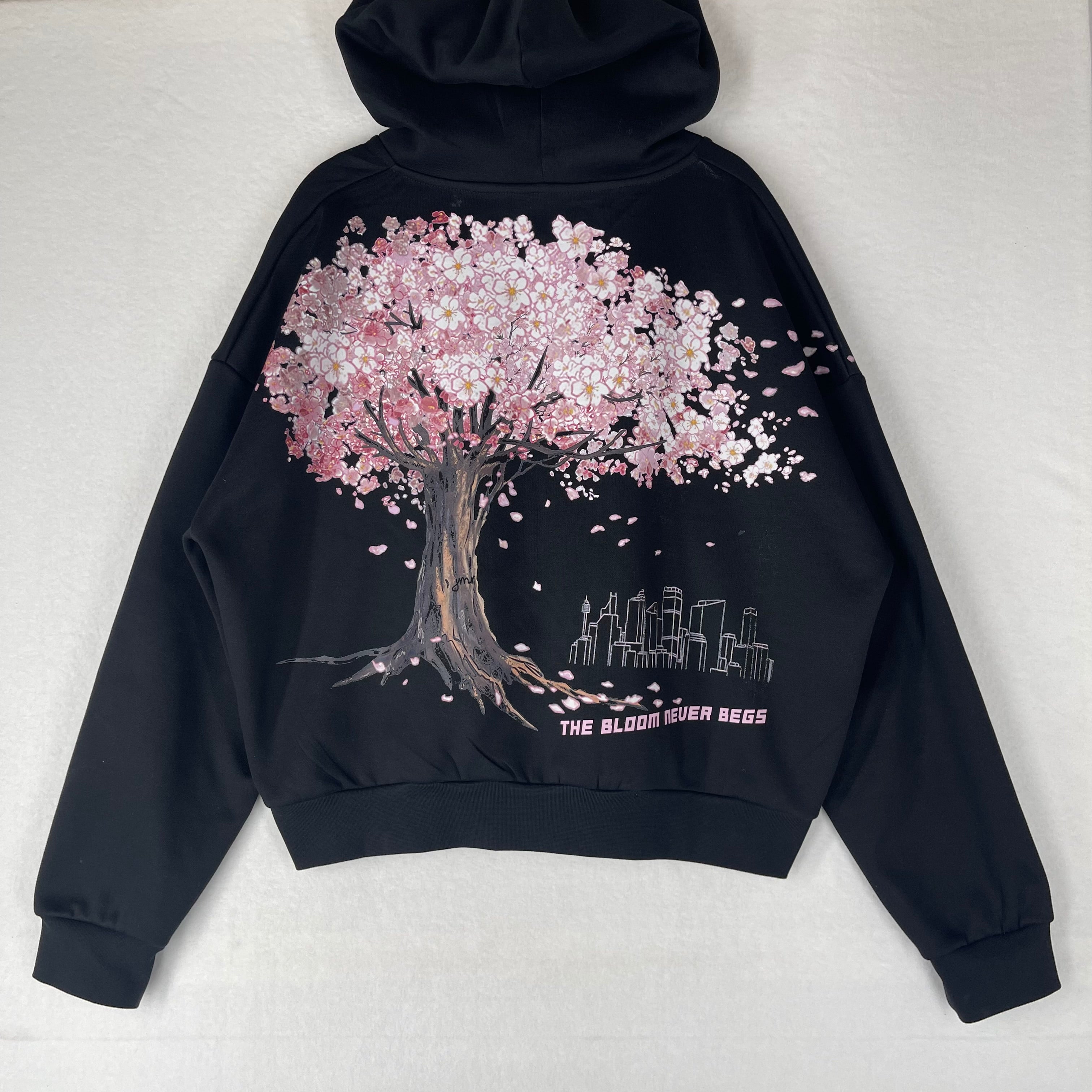 The Bloom Never Begs (Zip-Up Hoodie)
