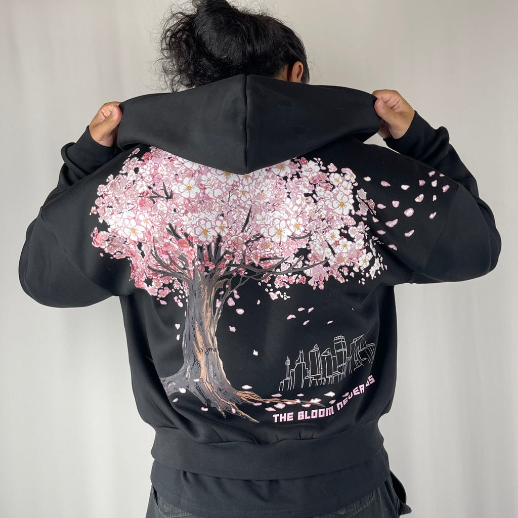 The Bloom Never Begs (Zip-Up Hoodie)