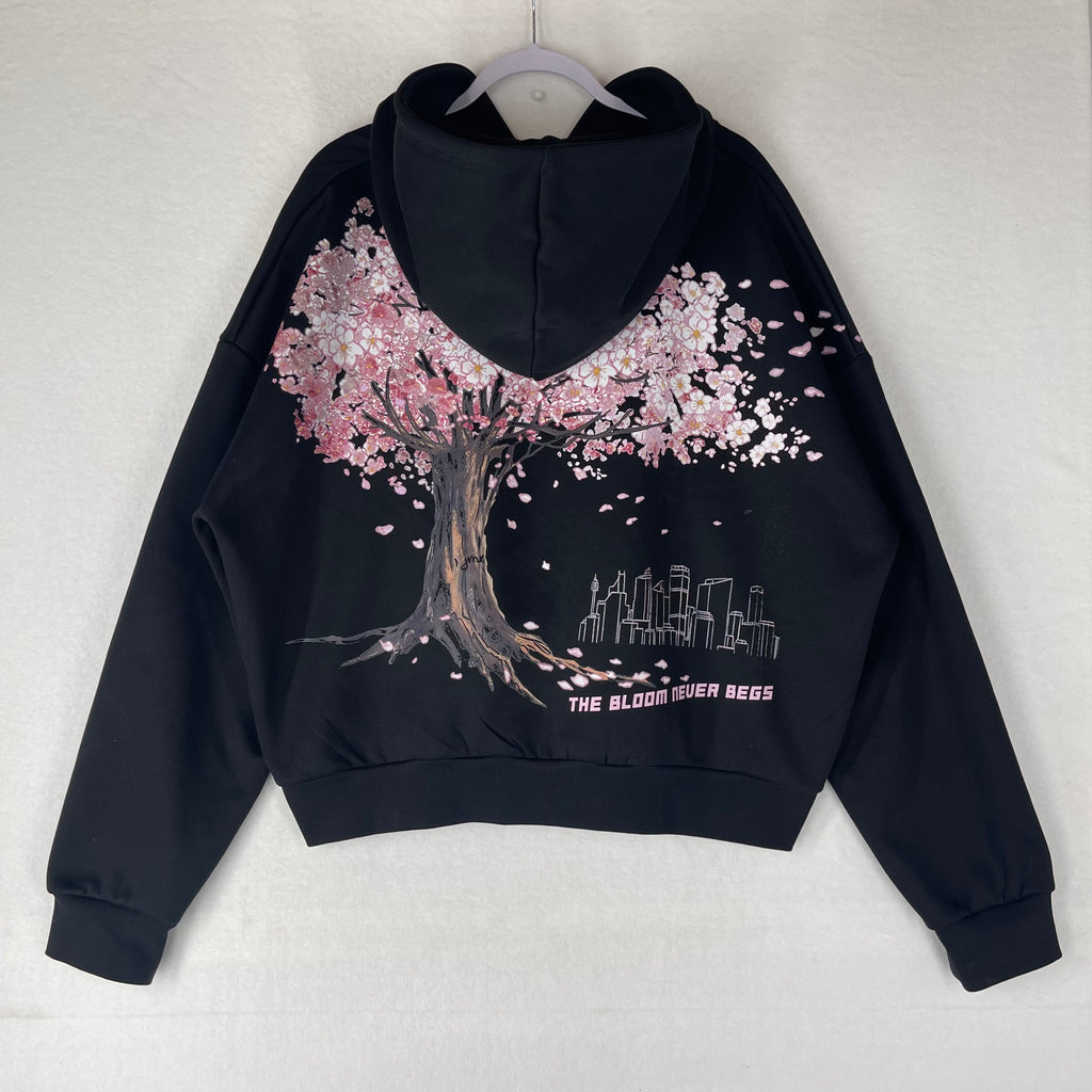 The Bloom Never Begs (Zip-Up Hoodie)
