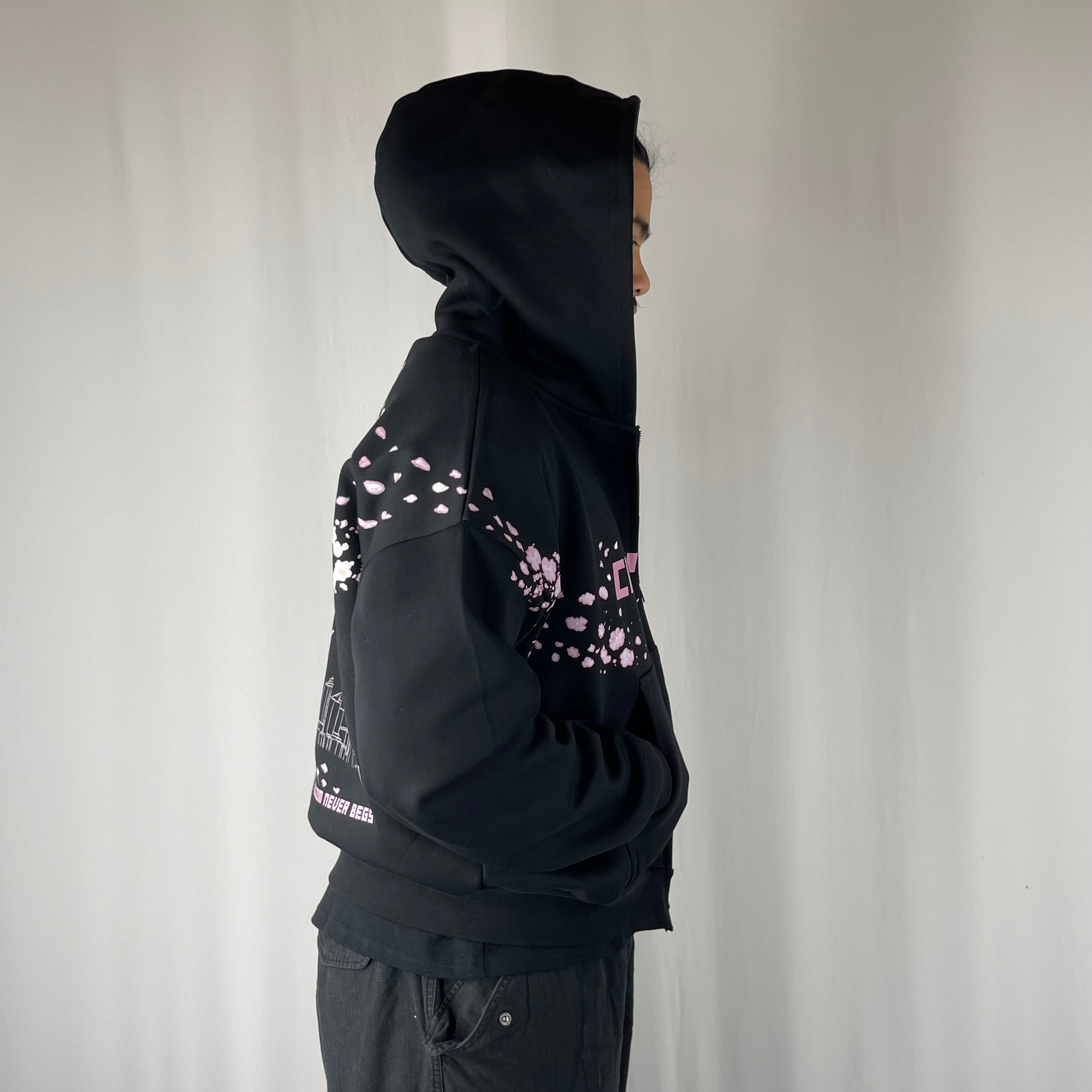 The Bloom Never Begs (Zip-Up Hoodie)