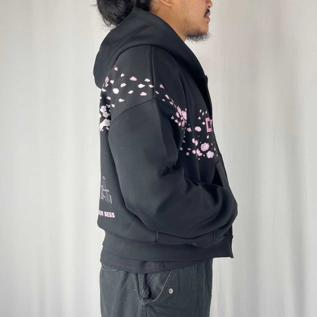 The Bloom Never Begs (Zip-Up Hoodie)