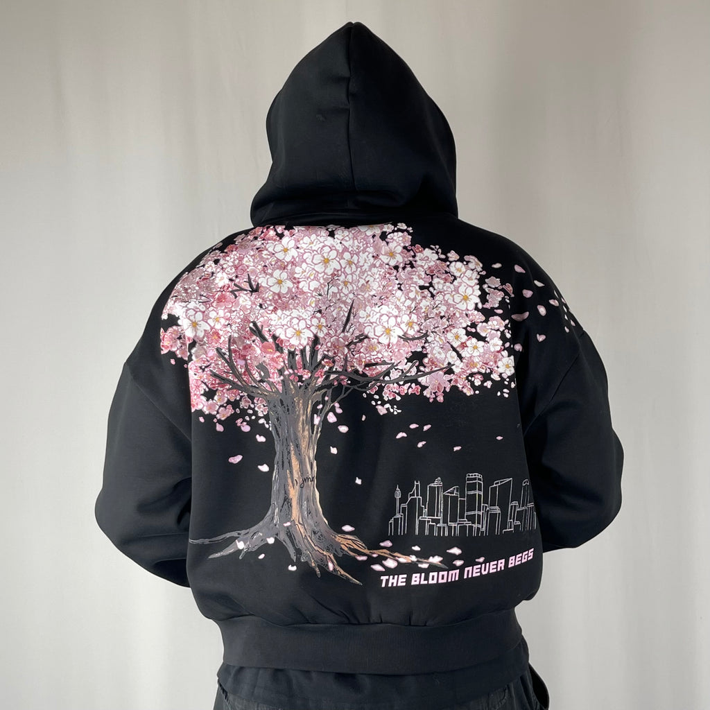 The Bloom Never Begs (Zip-Up Hoodie)