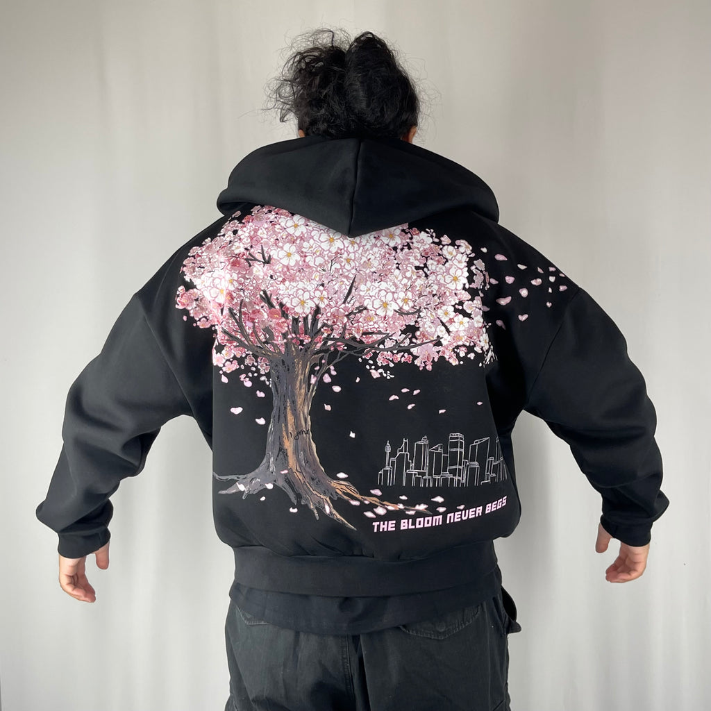 The Bloom Never Begs (Zip-Up Hoodie)