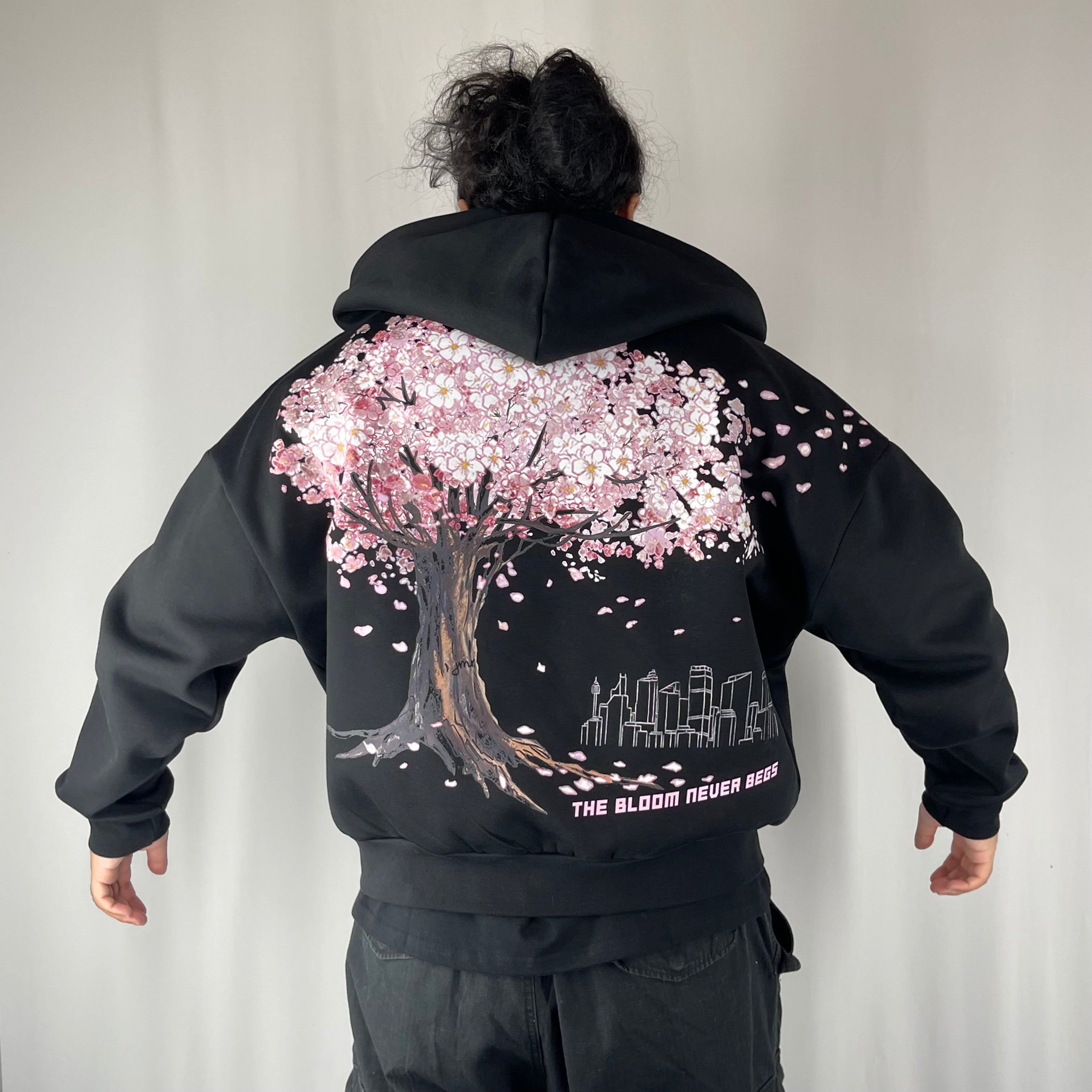 The Bloom Never Begs (Zip-Up Hoodie)