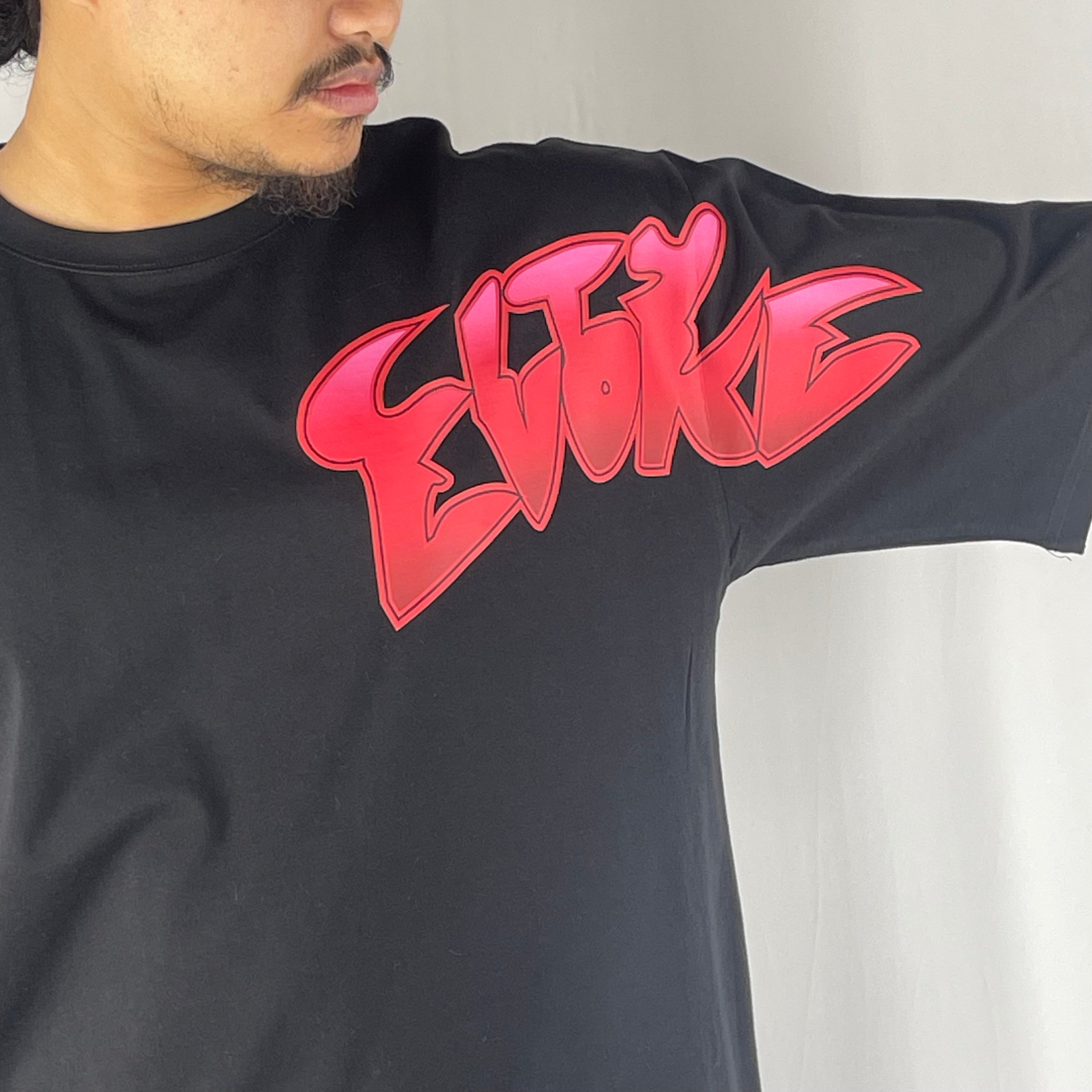 CityEvoke 'CE' Logo T-Shirt (Everyday Fit) front arms  