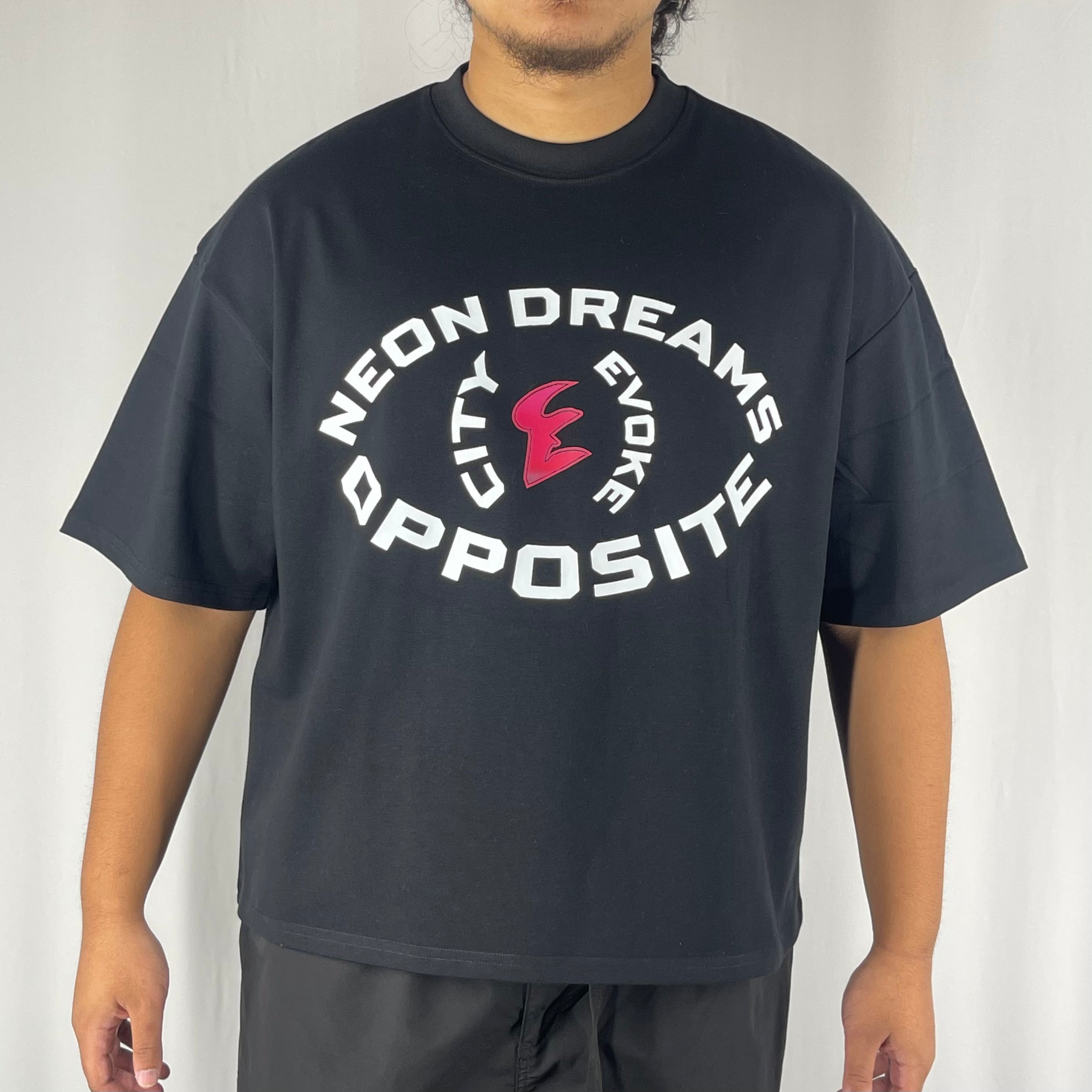 CityEvoke Neon Dreams: Opposite (Boxy Fit) Front