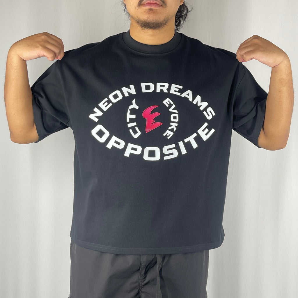 CityEvoke Neon Dreams: Opposite (Boxy Fit) Front