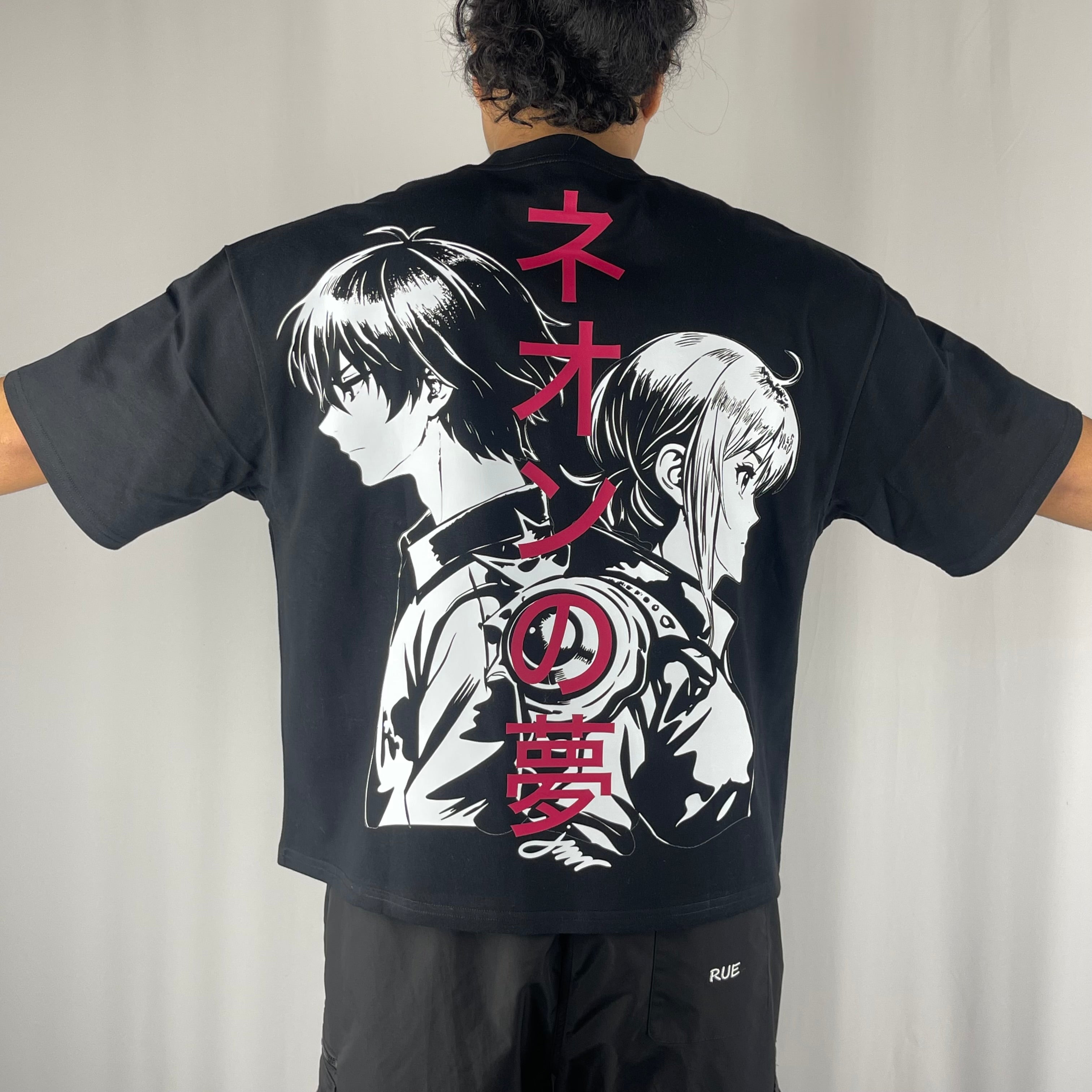 CityEvoke Neon Dreams: Opposite (Boxy Fit) back arms wide
