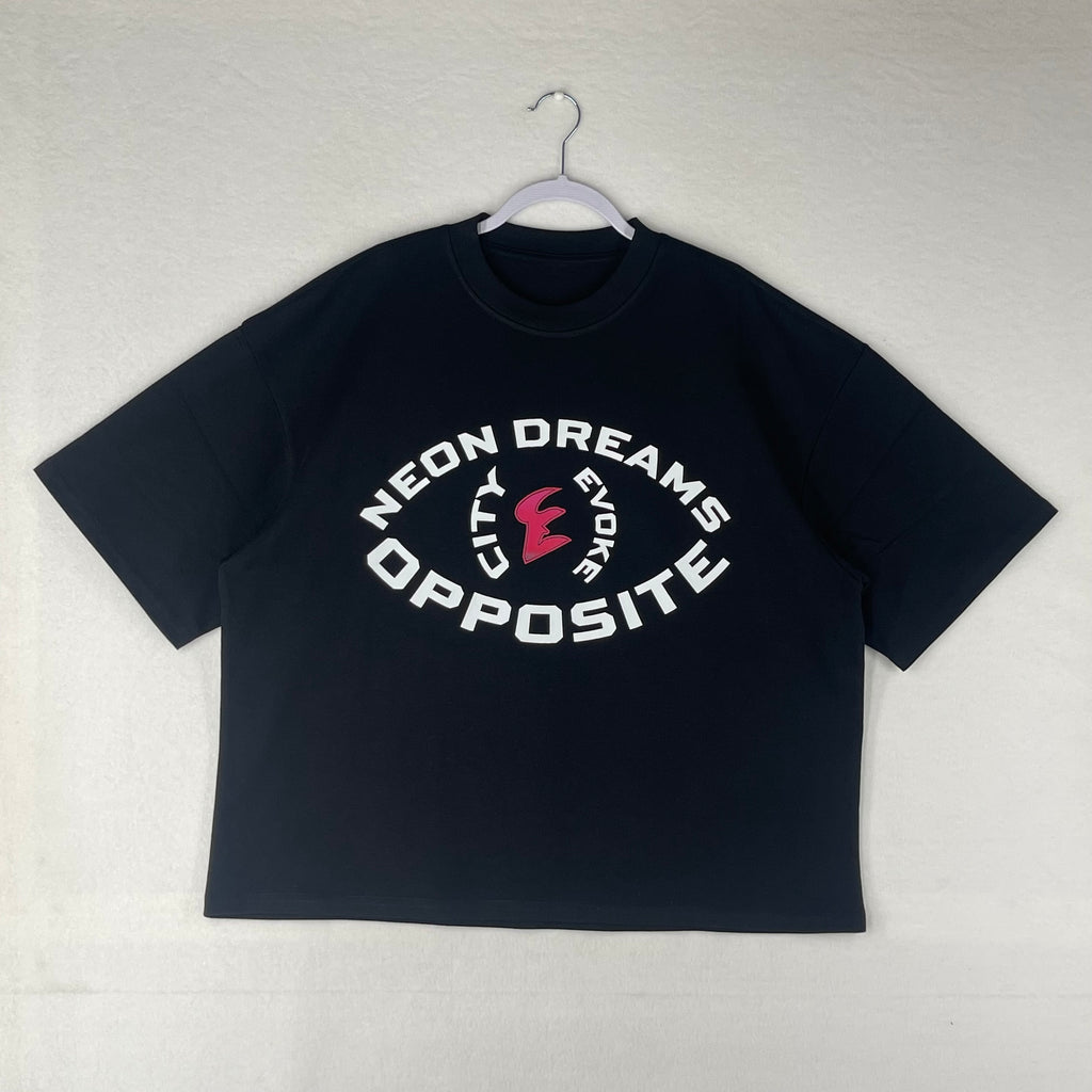 CityEvoke Neon Dreams: Opposite (Boxy Fit) front