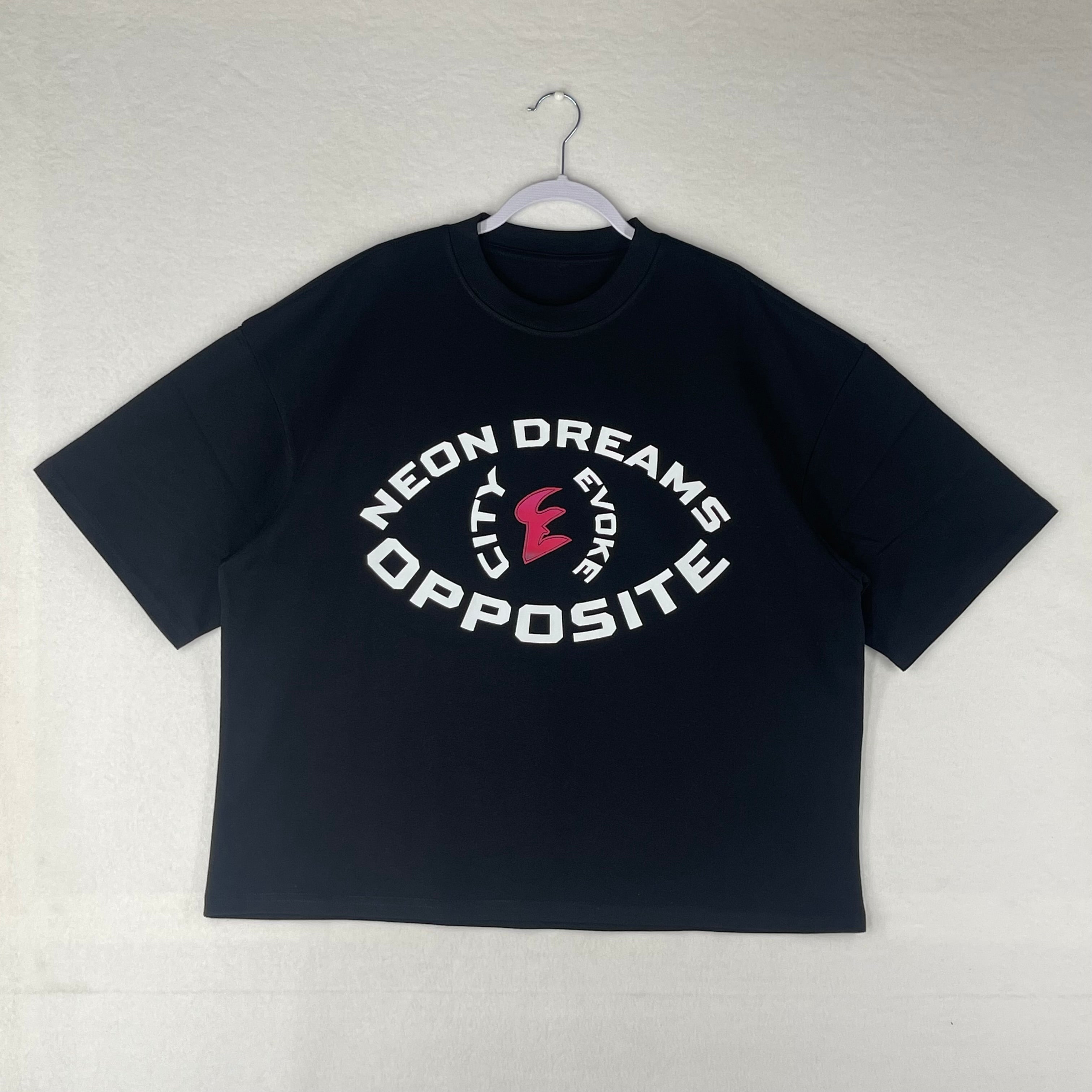 CityEvoke Neon Dreams: Opposite (Boxy Fit) front