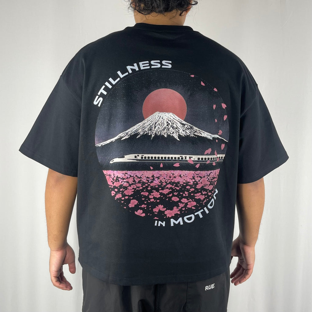 CityEvoke Stillness In Motion T-Shirt (Boxy Fit)