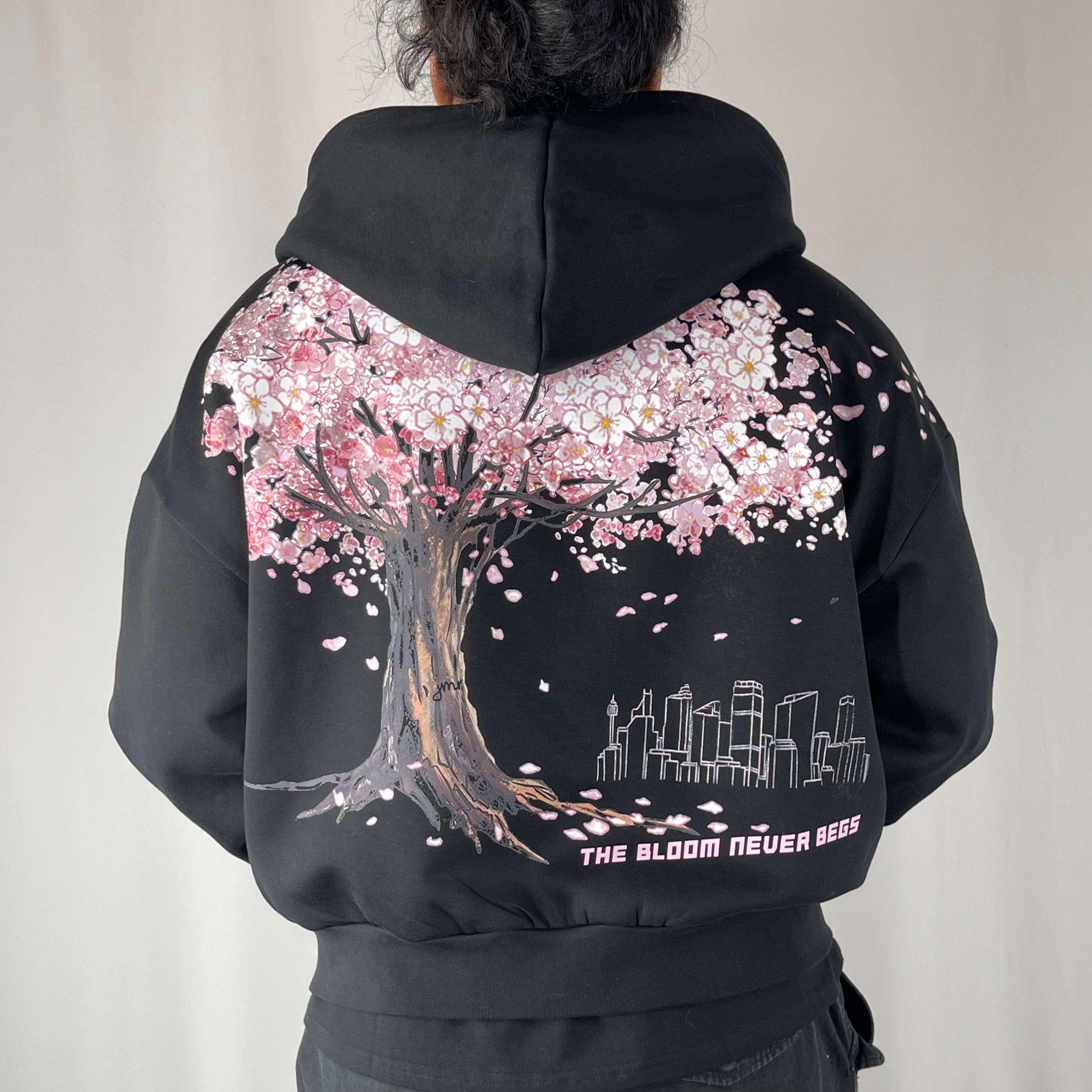 The Bloom Never Begs (Zip-Up Hoodie)