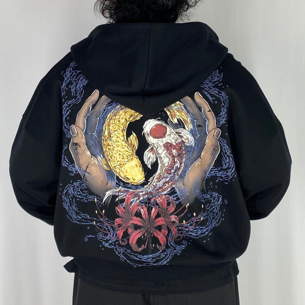 Between Two Worlds (Summer Zip-Up Hoodie)