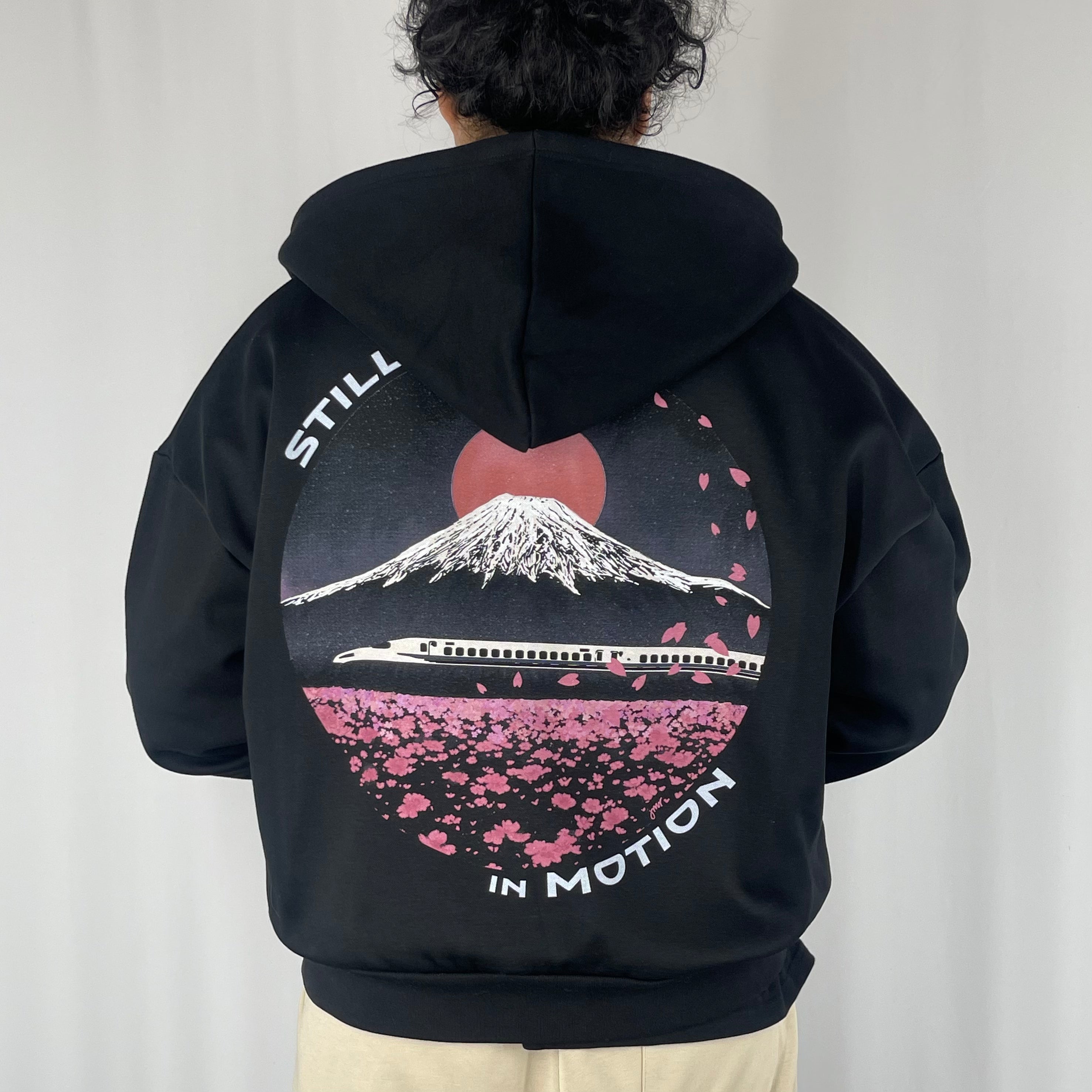 Stillness In Motion (Zip-Up Hoodie)