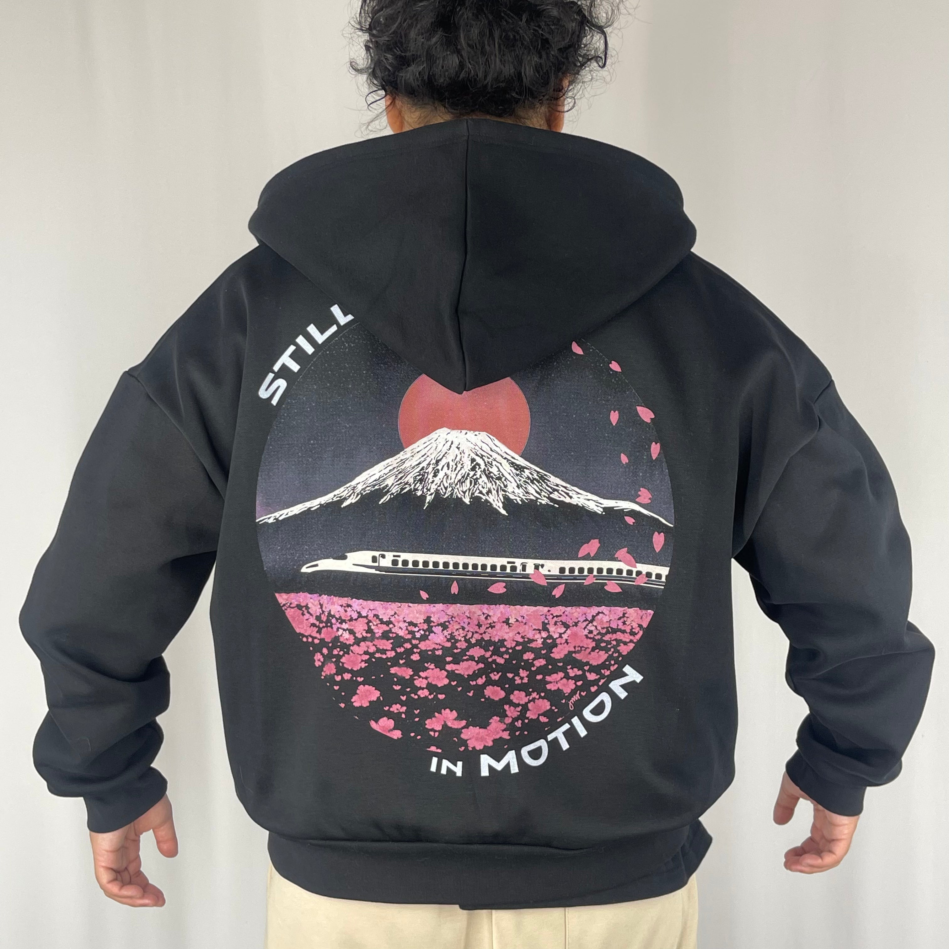 Stillness In Motion (Zip-Up Hoodie)