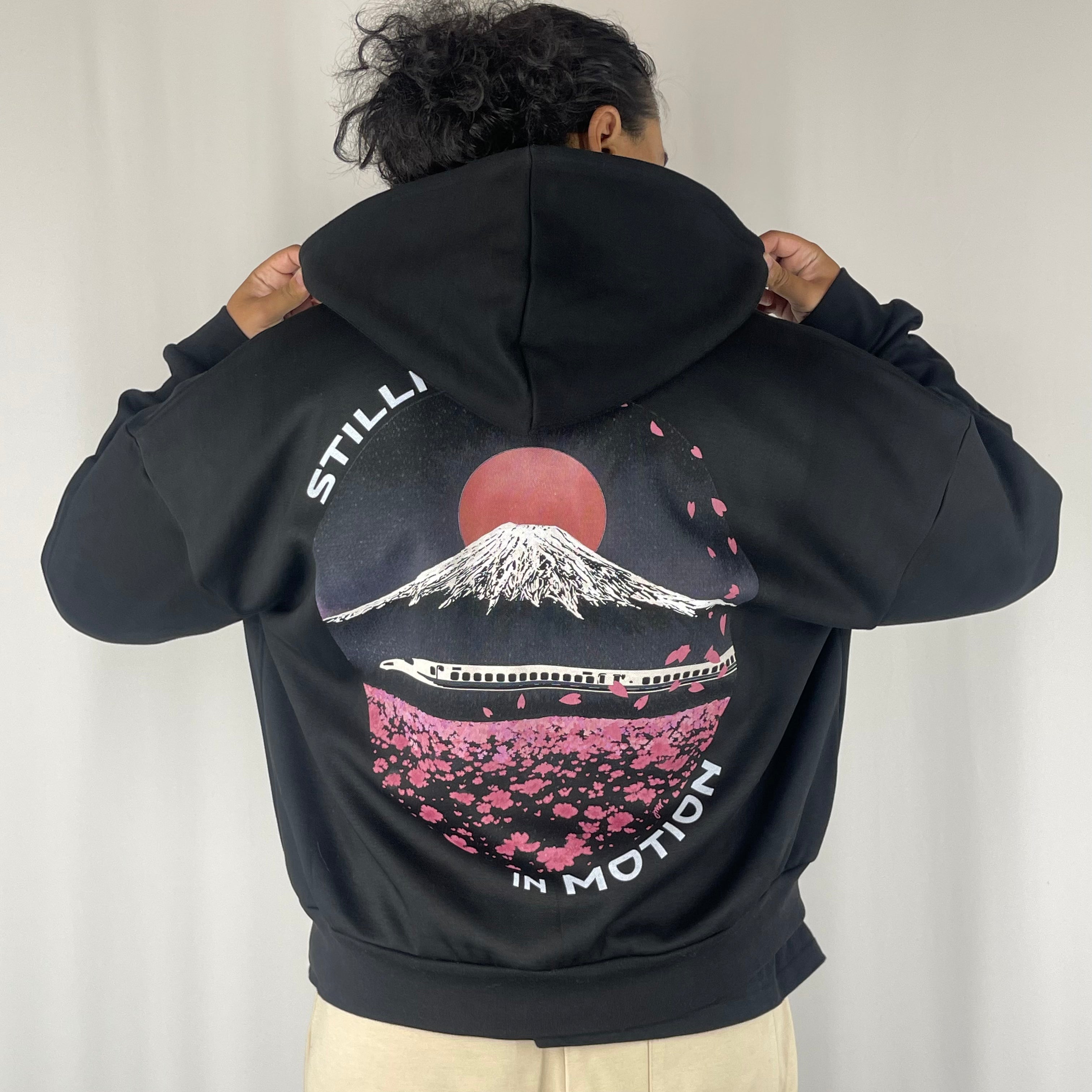 Stillness In Motion (Zip-Up Hoodie)