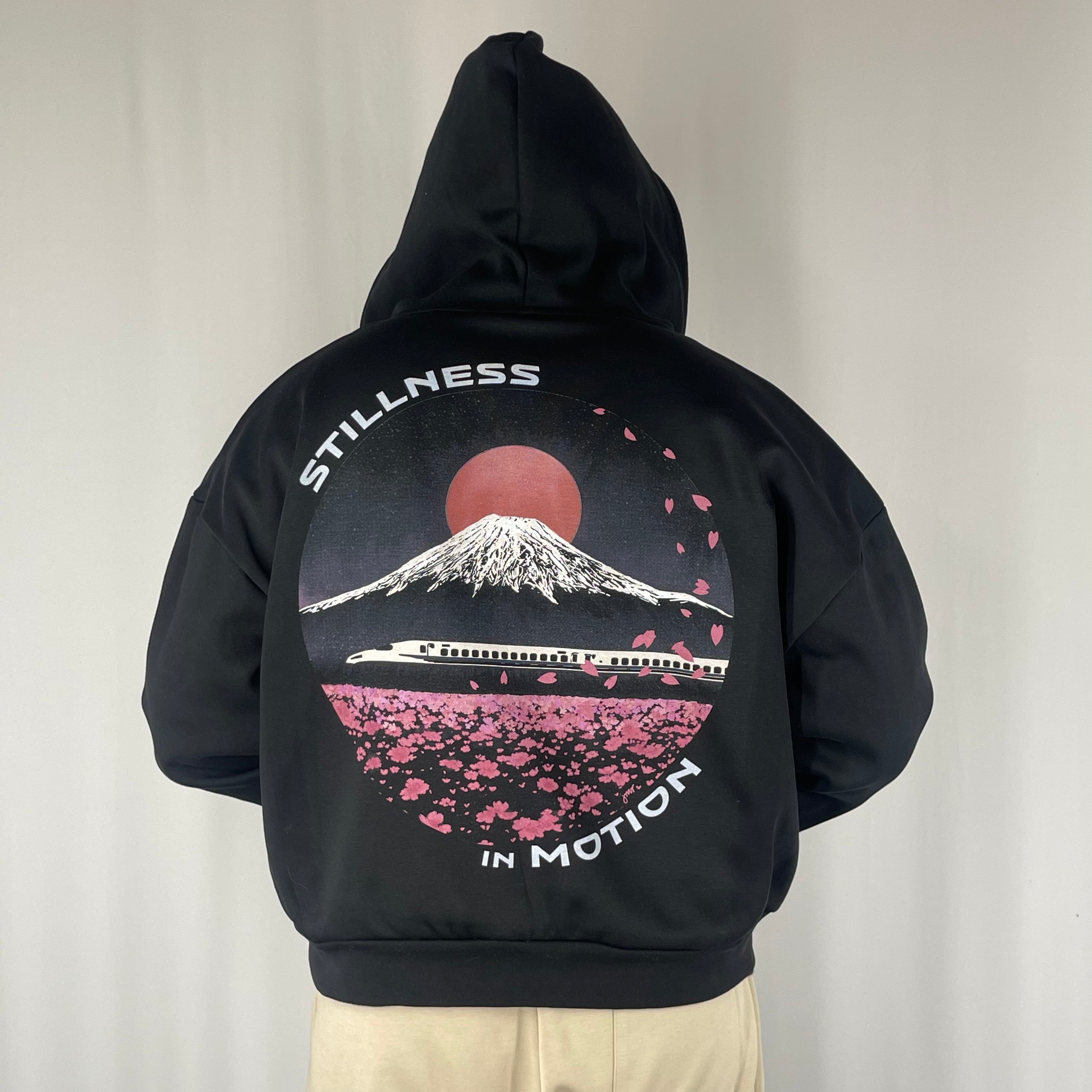 Stillness In Motion (Zip-Up Hoodie)
