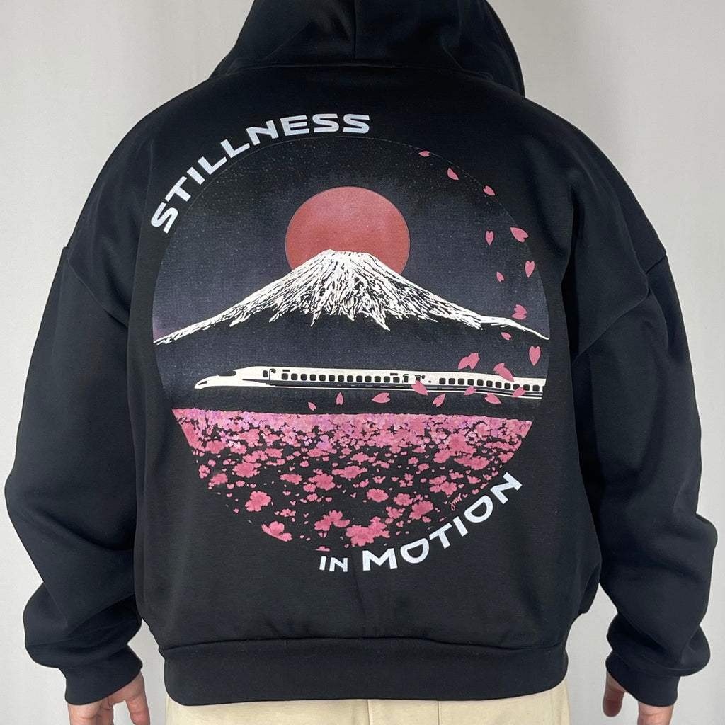 Stillness In Motion (Zip-Up Hoodie)