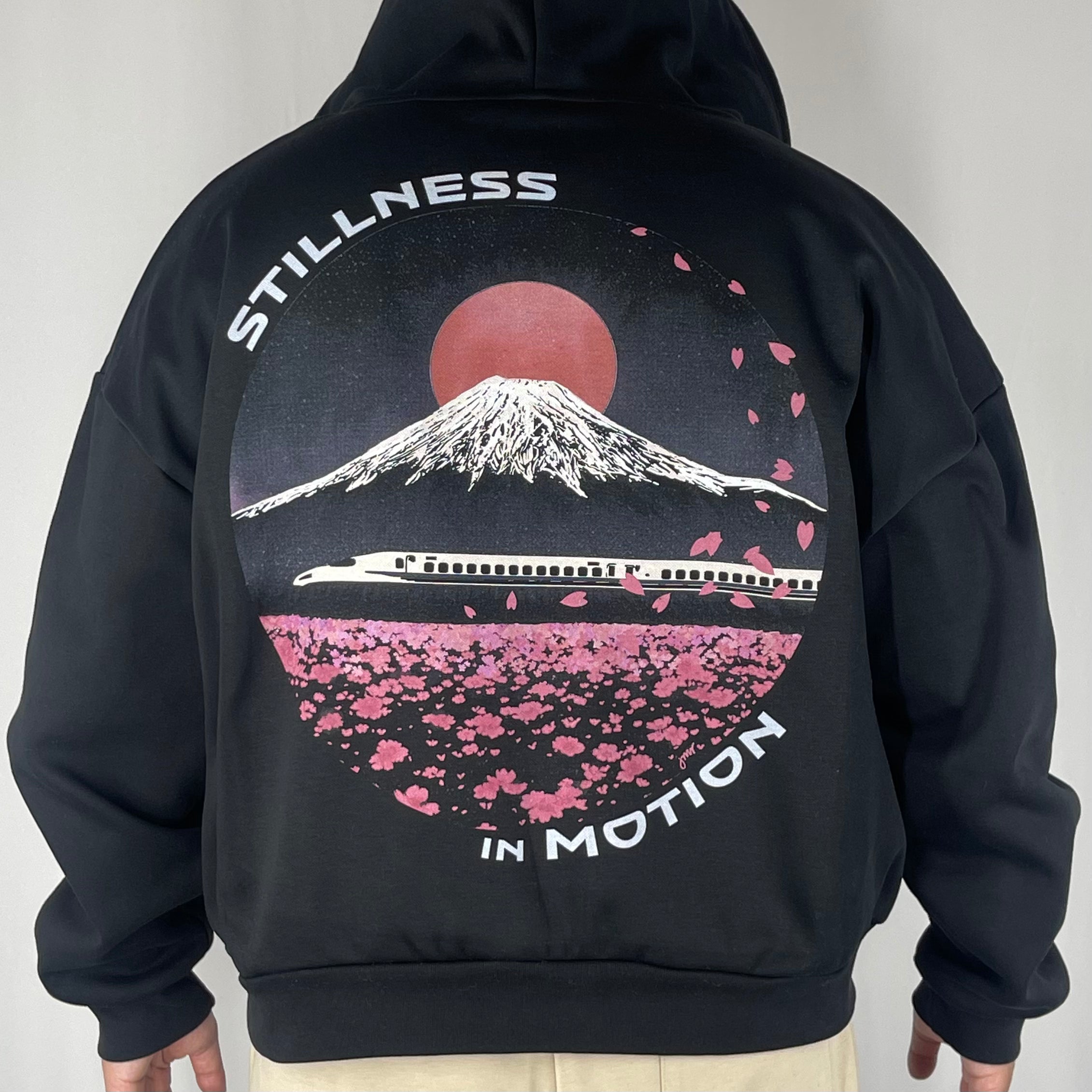 Stillness In Motion (Zip-Up Hoodie)