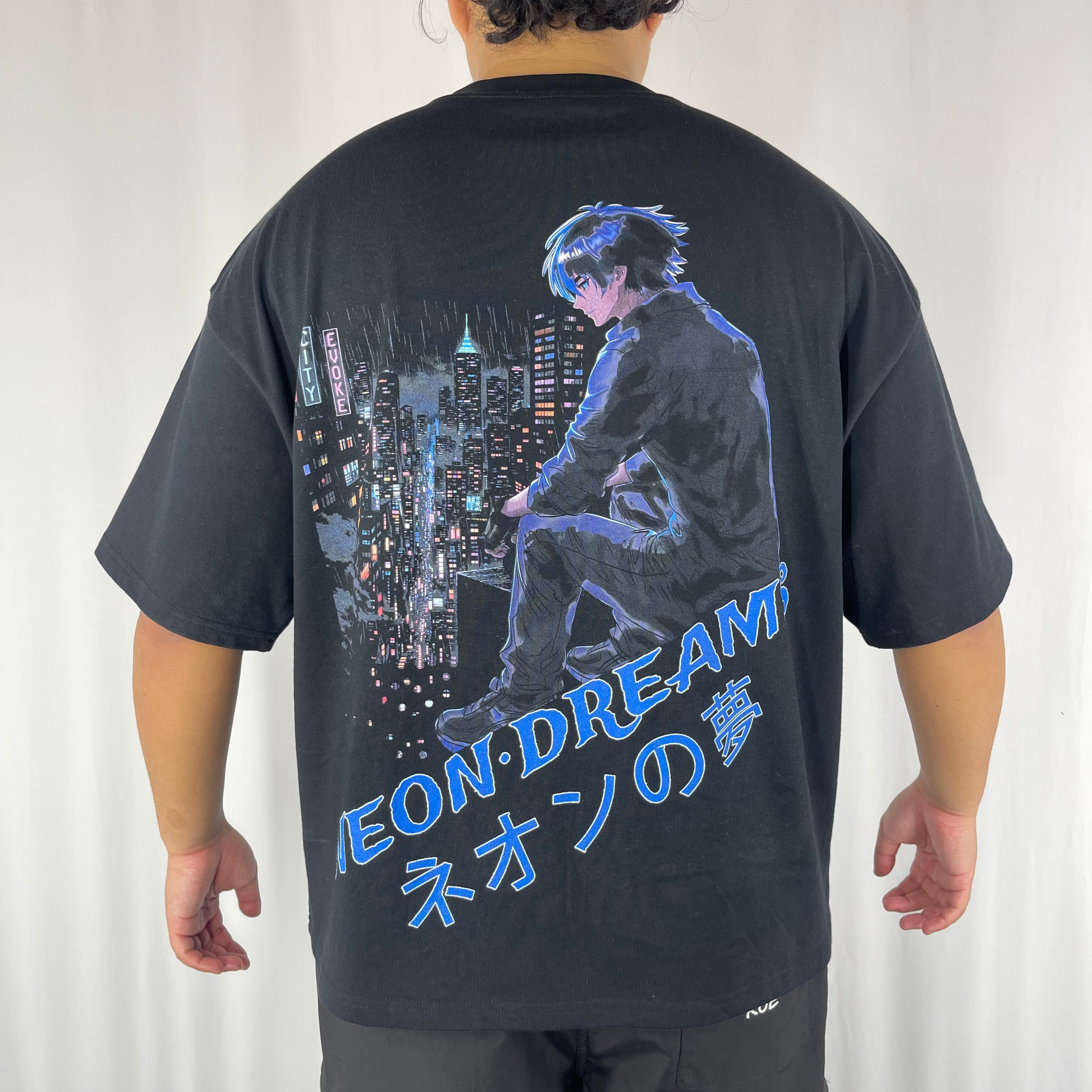 Neon Dreams: Hiro Tee | Anime Streetwear T-Shirt Australia