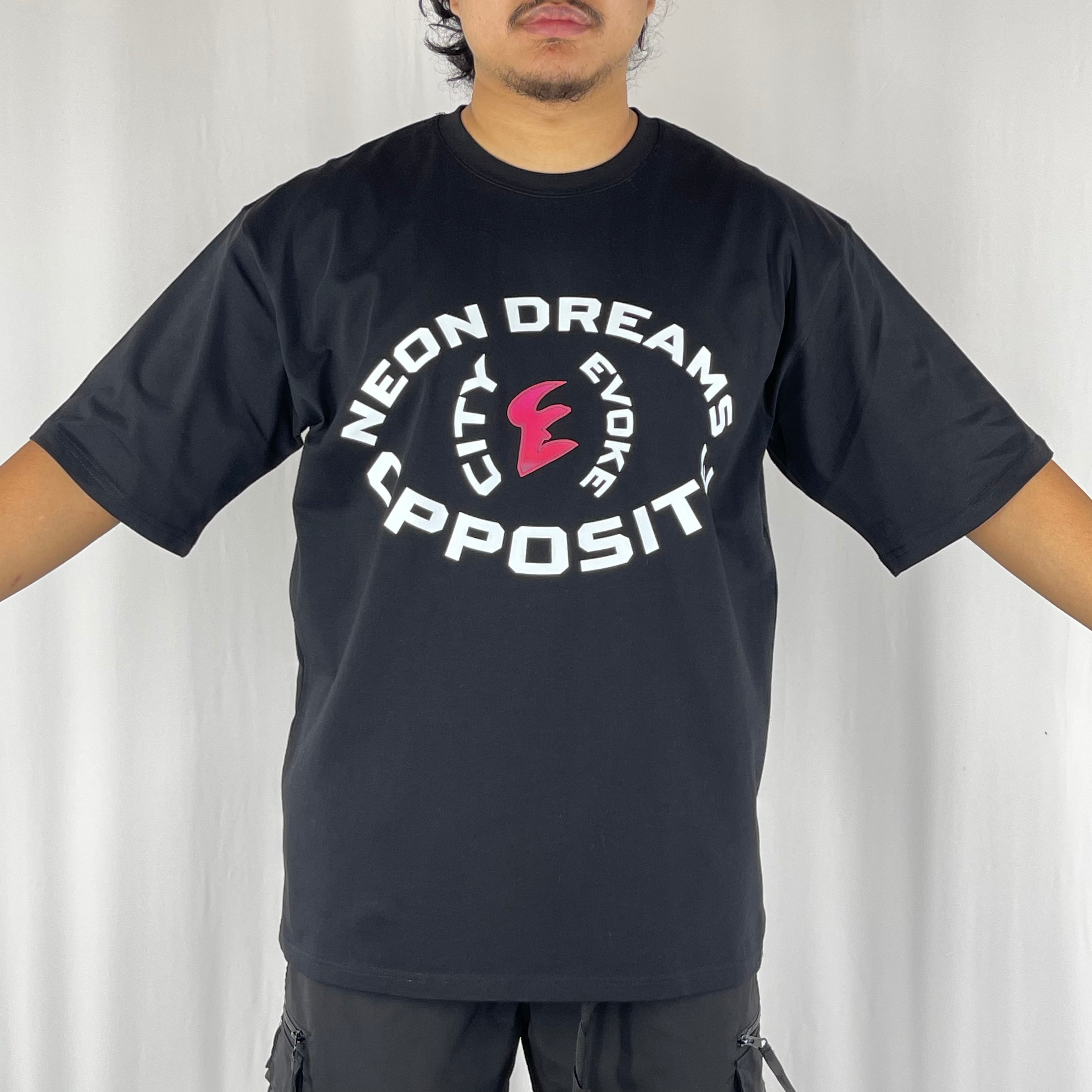Neon Dreams: Opposite T-Shirt_CityEvoke