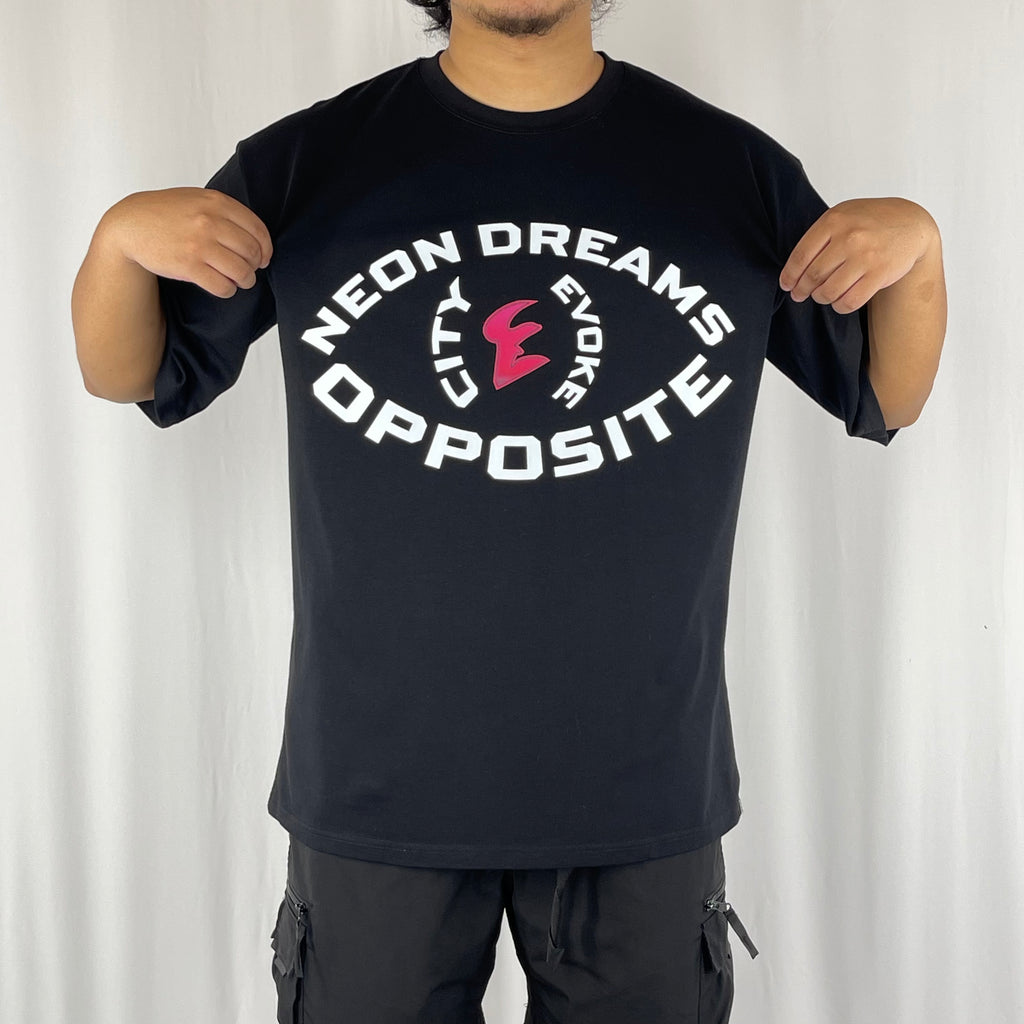 Neon Dreams: Opposite T-Shirt_CityEvoke