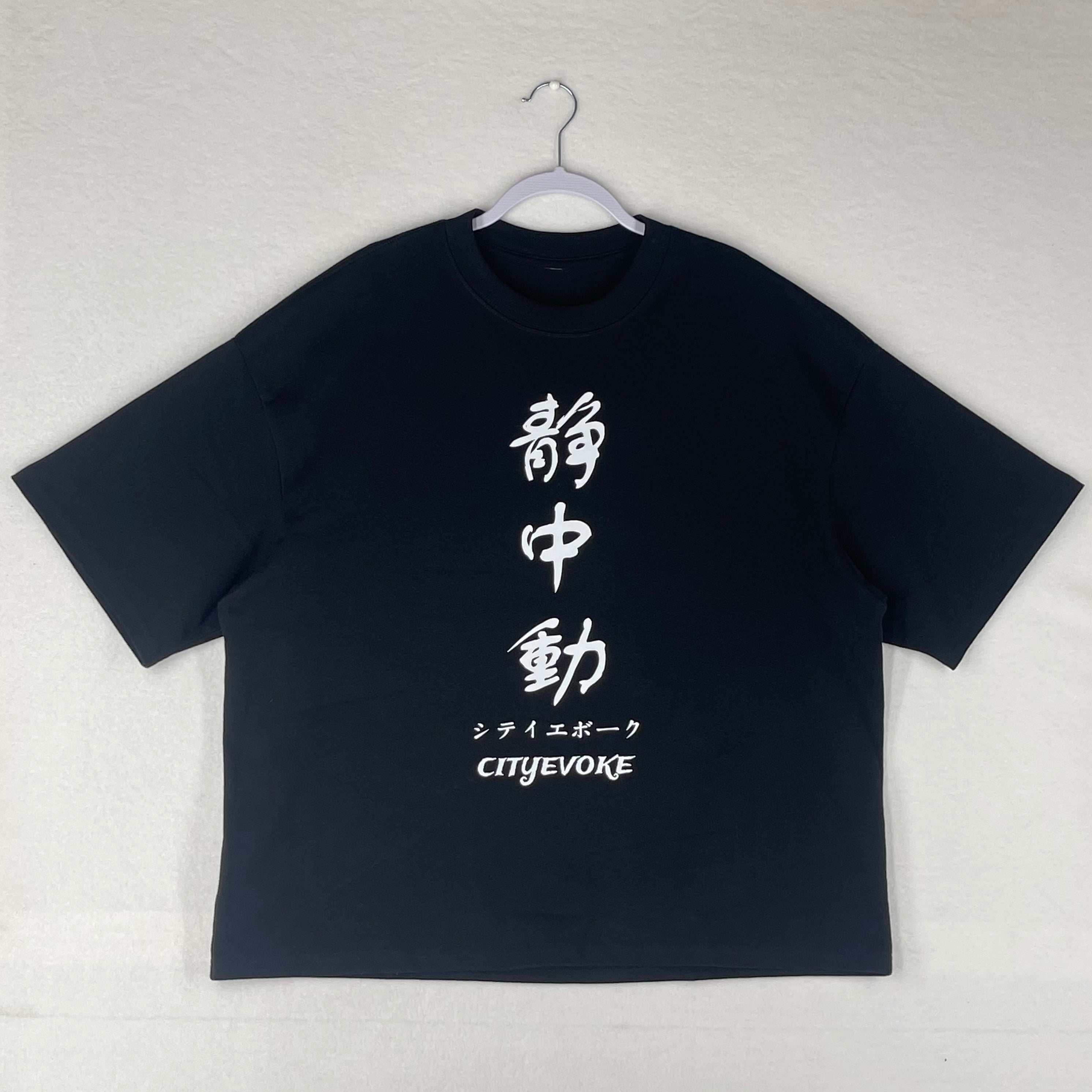 CityEvoke Stillness In Motion T-Shirt (Boxy Fit)