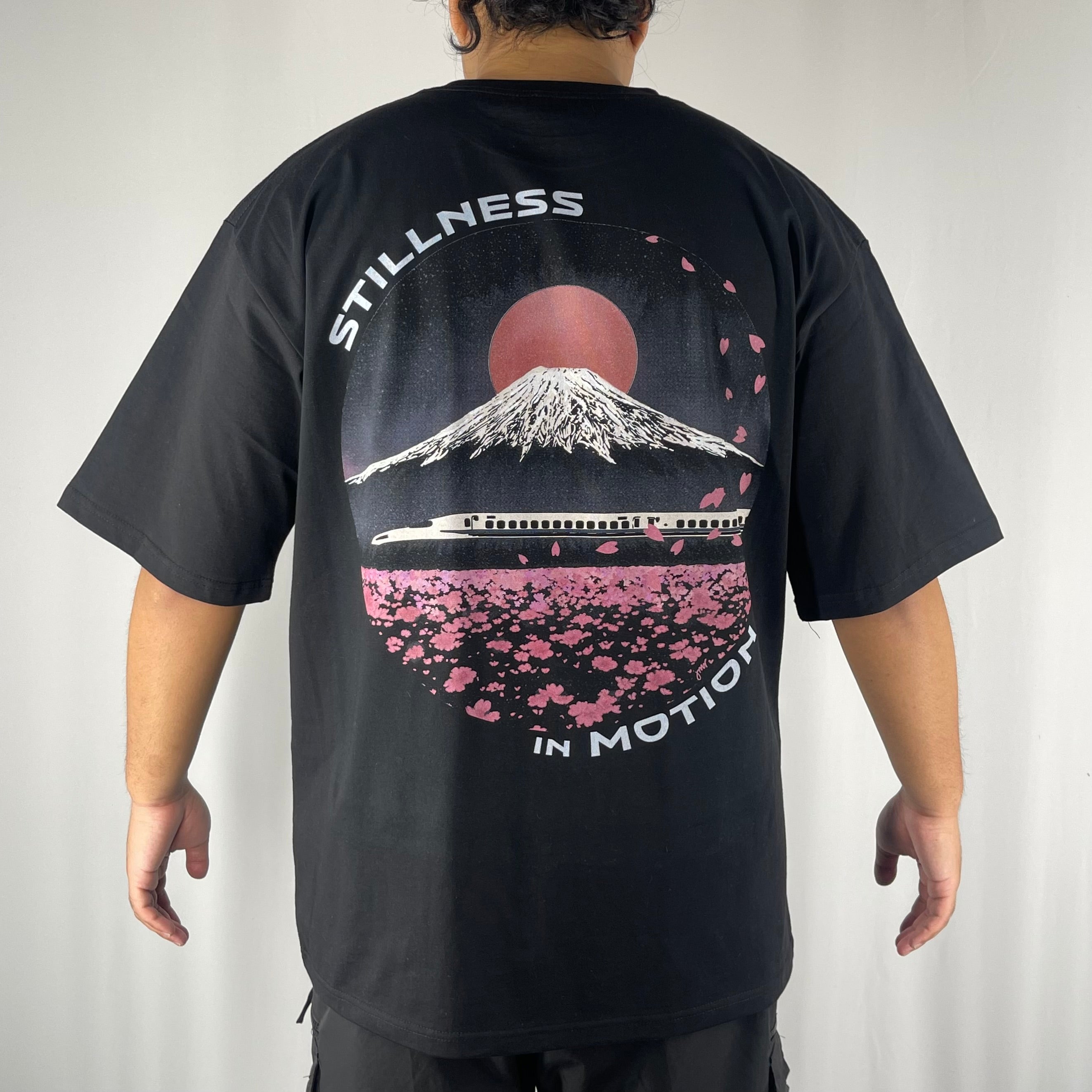 Stillness In Motion T-Shirt (Everyday Fit) Back close